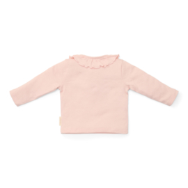 Little Dutch-T-shirt lange mouw Blossom-Roze