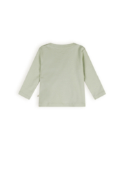 Petite Maison- T-Shirt-Ko met Knoopjes-Sea Foam