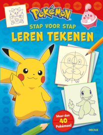 Deltas-Pokémon stap voor stap leren tekenen-Blauw