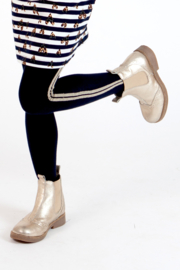 O'Chill-Meisjes Maillot Gouden Bies -Navy