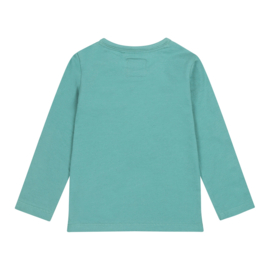 Koko Noko-Jongens T-shirt ls-Teal groen