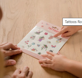 Little Dutch - Plaktattoos - Rosa & Friends