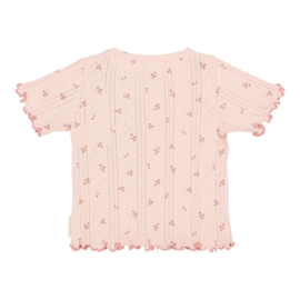 Little Dutch -T-shirt korte mouw roze Fairy Flowers