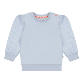 Dirkje-Meisjes sweater ls-Licht blauw