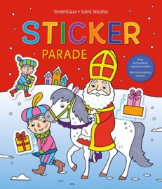 Deltas-Sinterklaas sticker parade-Rood