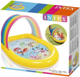 Intex Zwembad Rainbow Spray  147x130x86 cm-Yellow