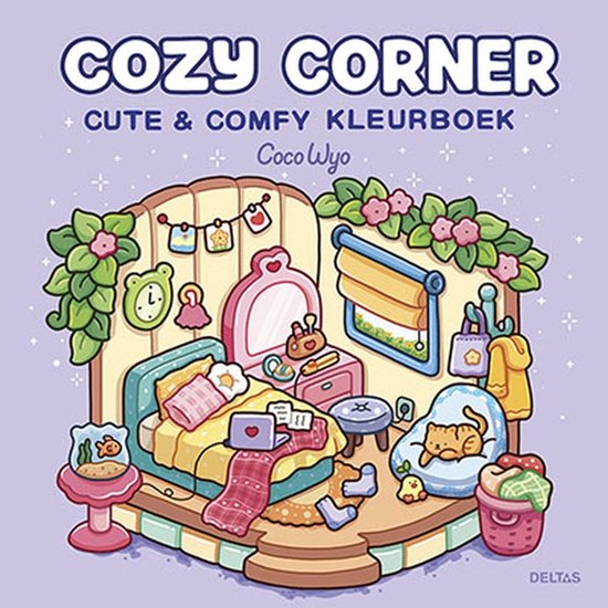 Deltas- Cozy Corner Cute & Comfy kleurboek