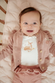 Little Dutch - Gebreid vestje- Fairy Pink