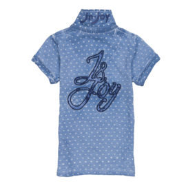 JnJoy-Girls Polo Heartbreaker- blue