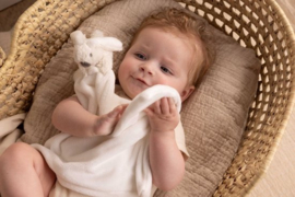 Happy Horse-Mini Rabbit Richie met knuffeldoek 28 cm-Ivory