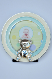 Boys Fotolijst Baby Bear-Fashion Jewelry-Lightblue