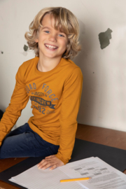 DJ Dutch Jeans-Boys T-shirt ls-Camel