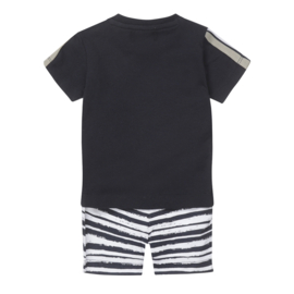 Dirkje-jongens babypakje 2 pce ss-Navy