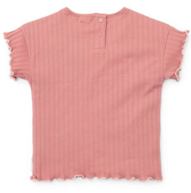 Little Dutch - T-shirt korte mouw -Roze blush