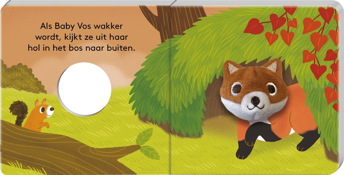 Image Books-Vingerpopboek-Baby Vos-Multi Color