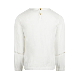 Koko Noko-Meisjes Blouse ls-Off white