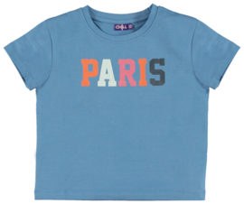 Studio Chill-Meisjes t-shirt Mila-Blauw