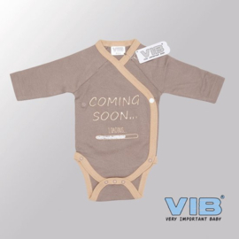 VIB-Romper coming soon..-Bruin-beige