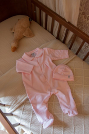 Klein Baby-Babymuts-Roze