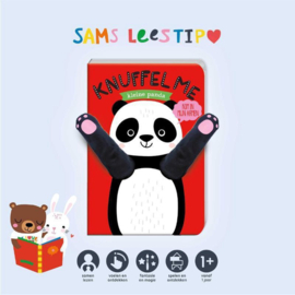 Image Books-Knuffel me - Kleine panda- Rood