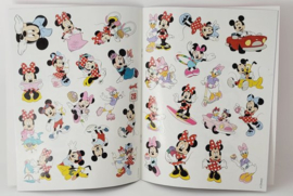 Walt Disney color and stickers - Minnie-Roze