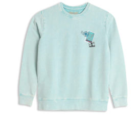 4President-Jongens sweater Olyn-Blauw