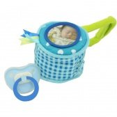 Dushi-Boys Chick teat and dummy bag- blue