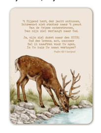 7431 - 't Hijgend hert, der jacht ontkomen