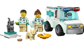 LEGO City Dierenarts reddingswagen-60382-Multi Color