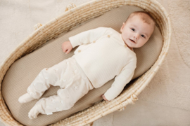 Little Dutch -T-shirt overslag lange mouw-Creme