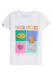 4President-Meisjes t-shirt North - Wit