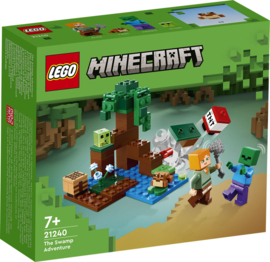 LEGO Minecraft Het Moerasavontuur-21240-Multi Color