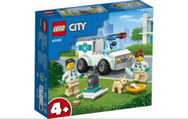 LEGO City Dierenarts reddingswagen-60382-Multi Color