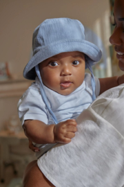 Little Dutch -T-shirt korte mouw blauw Baby Blue