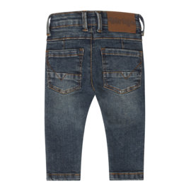 Dirkje-Jongens jeans broek skinny-jenas blauw