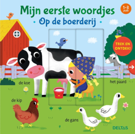 Deltas- Mijn eerste woordjes-Op de boerderij-(1-3j)-Meerdere kleuren