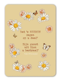 7445 - Dat 's HEEREN zegen op u daal'