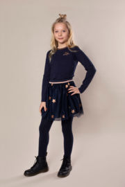 DJ Dutch Jeans-Girls T-shirt ls-Navy