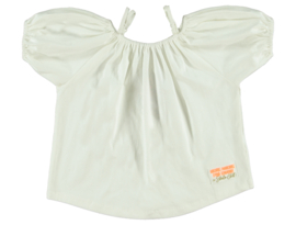 Studio Chill-Meisjes T-shirt Veerle-Wit