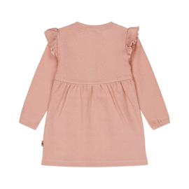 Dirkje-Meisjes Jurk Ls-Dusty Pink