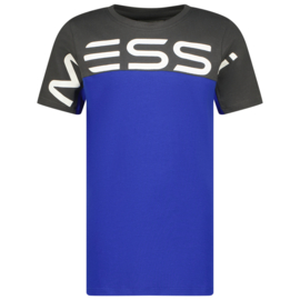 Vingino -Jongens t-shirt Jint XMessi-Web blauw