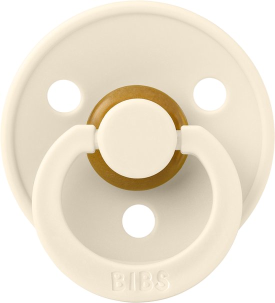 Bibs- Fopspeen Latex Anatomical- Ivory