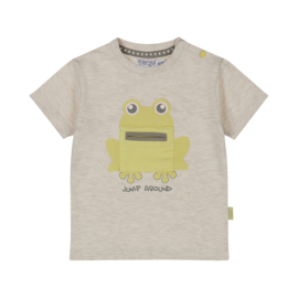 Dirkje-Jongens T-shirt Korte mouw- Off Wit