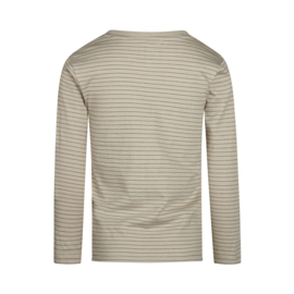 Koko Noko-Jongens T-shirt Lange mouw- Pebble