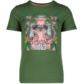 Vingino -Meisjes T-Shirt Higella-Dark Army