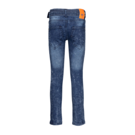 Dutch Dream Denim-Meisjes Jeans broek- Skinny-Ngombe -Washed Blauw