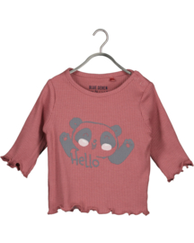 Blue Seven-Baby Meisjes shirt-Aubergine