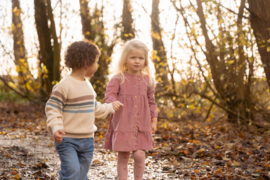 Little Dutch -Jongens gebreide sweater-Zand