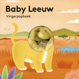 Image Books-Vingerpopboek - Baby leeuw- Multi Color