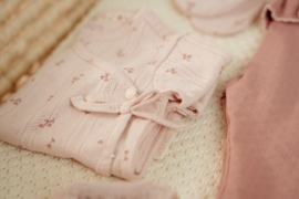 Little Dutch-T-shirt overslag lange mouw Fairy Flowers-Roze
